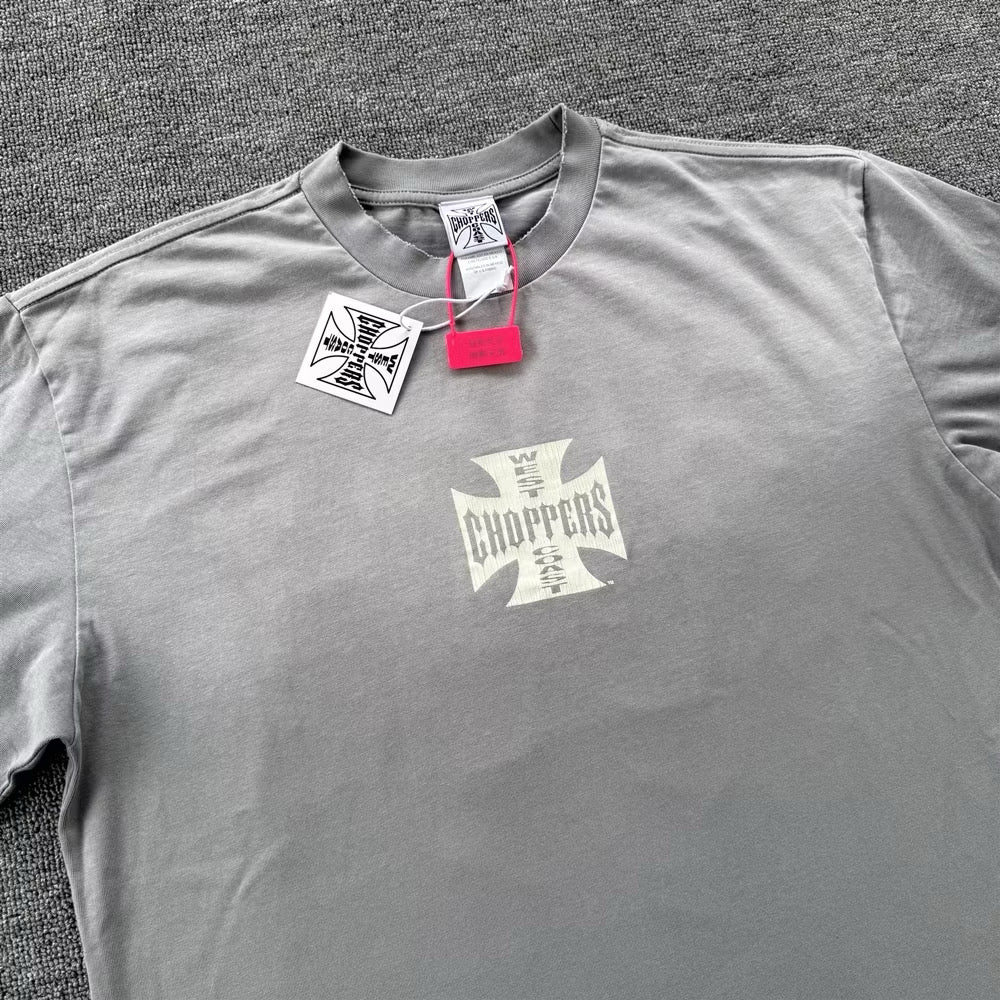[New] West Coast Choppers Vintage Tee (Gray)