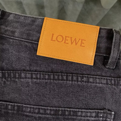 [New] Loewe Knee Logo Jeans