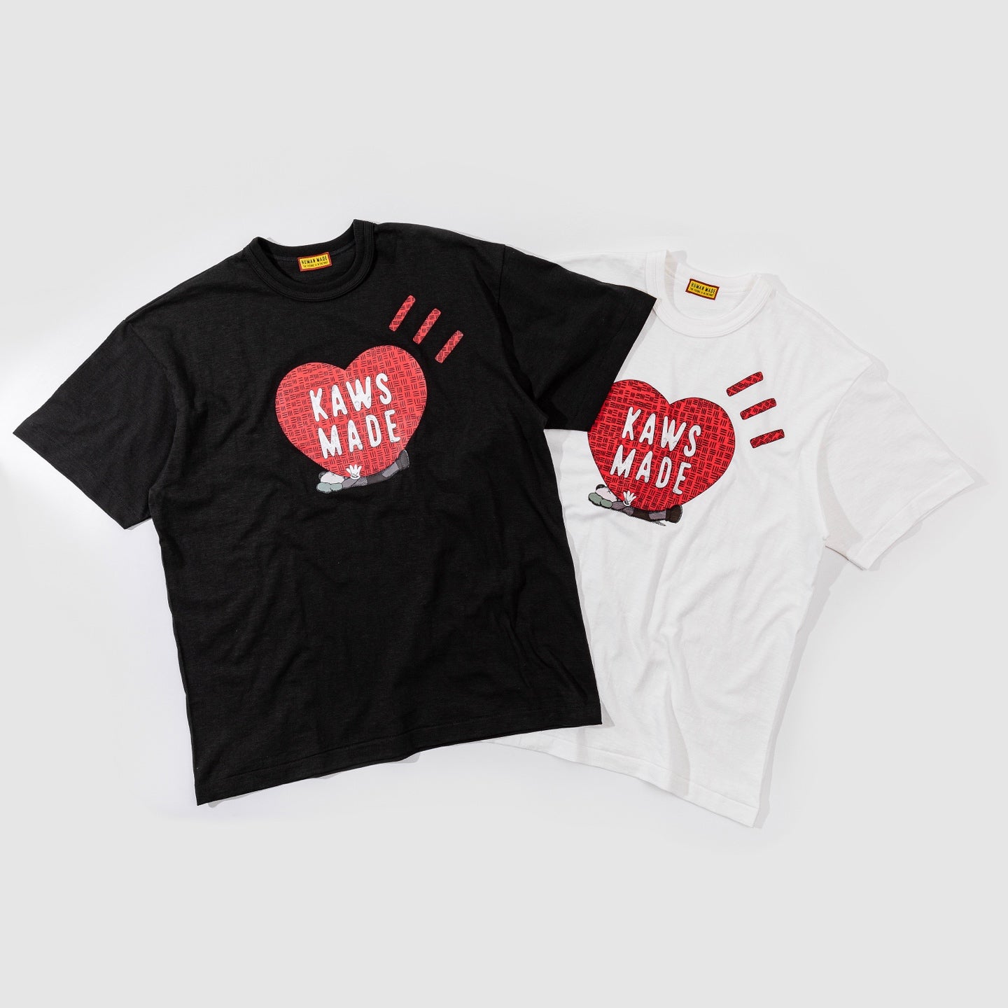 [New] Human Made x Kaws Made Heart Graphic Tee