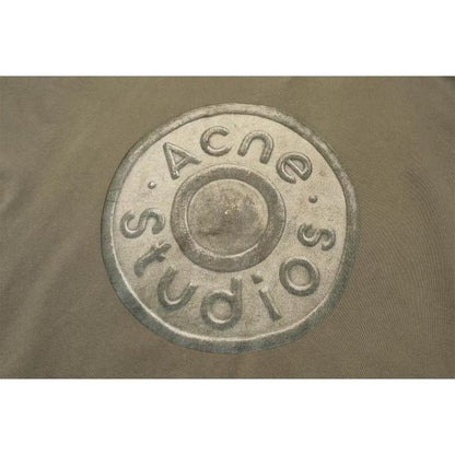 [New] Acne Studios Franziska oversized logo-print distressed Sweatshirt