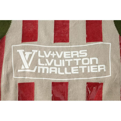 [New] Louis V Intarsia Polo Shirt