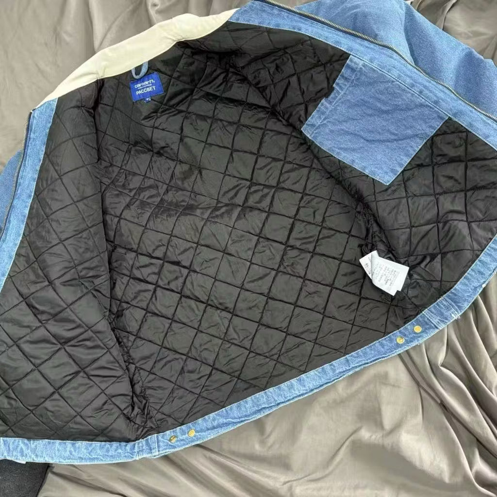 [New] Carhartt Detroit Zip Up Denim  Jacket