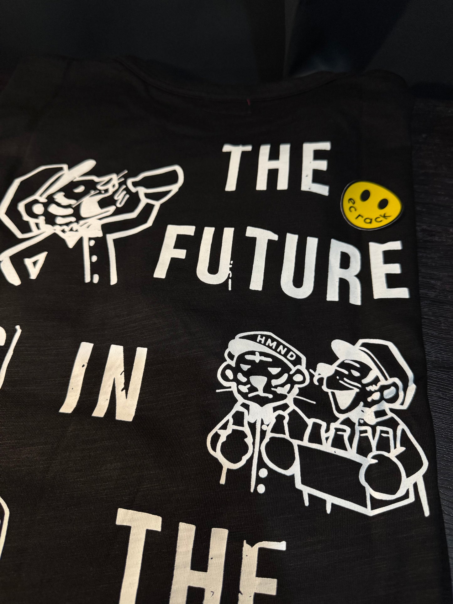 [New] Human Made ‘Future is in the Past’ Tee (Black)
