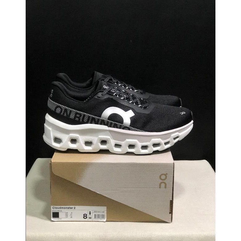 [New] On Cloud Monster Running Shoes (Black)