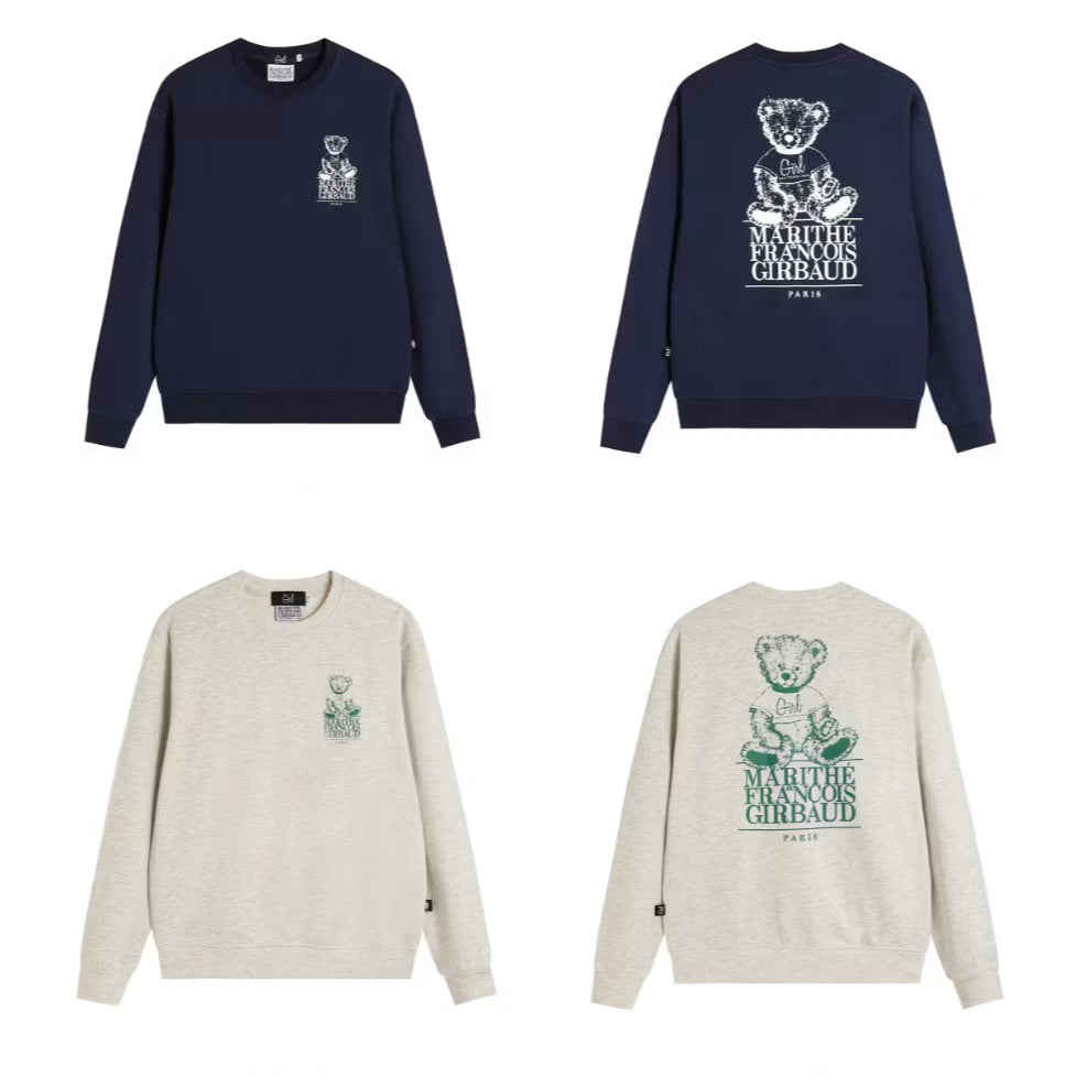 [New] Marithe Francois Girbaud Classic ‘Bear’ Graphic Sweatshirt