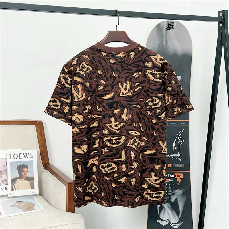 [New] Louis V Monogram Camo Tshirt