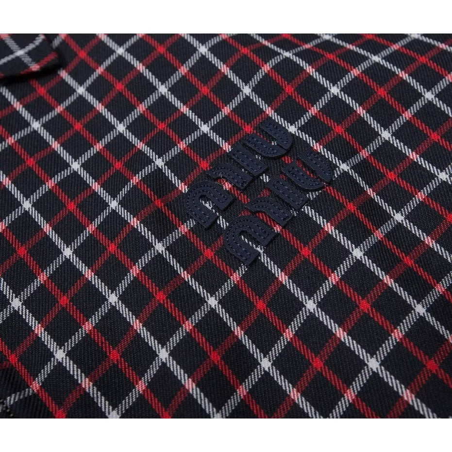 [New] MiuMiu Plaid Jacket