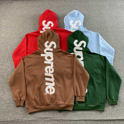 [New] Supreme Satin Applique Hoodie