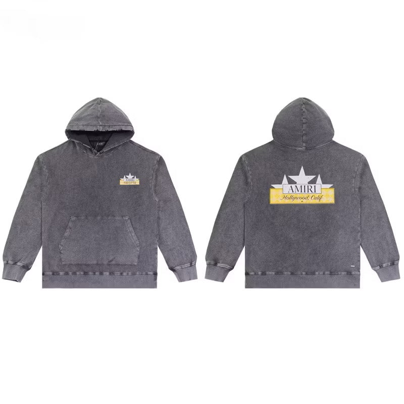 [New] Amiri 'Calif' Washed Hoodie
