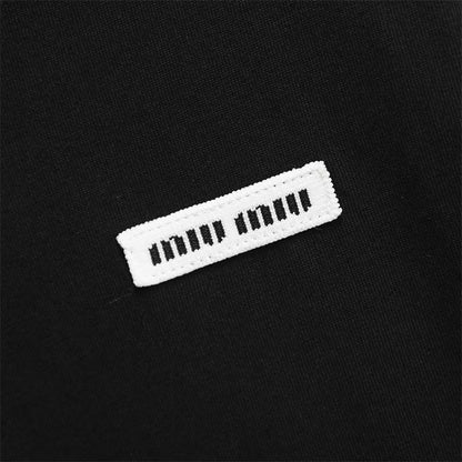[New] MiuMiu Basic Logo Tee