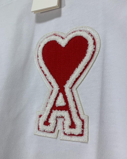 Ami Heart Logo Tee (White)