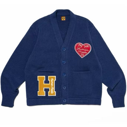 [New] Human Made Knitted Cardigan