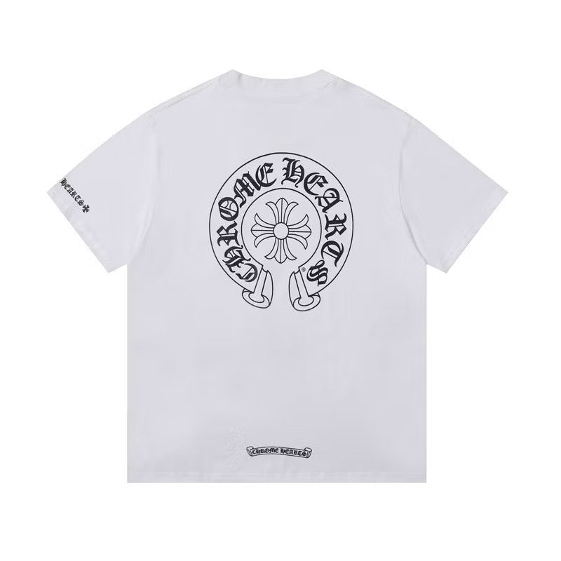 [New] Chrome Hearts Pocket Tee (Black Logo)