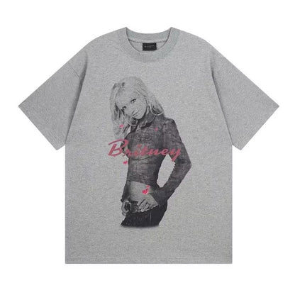 [New] Balenciaga x Britney Oversized Tee