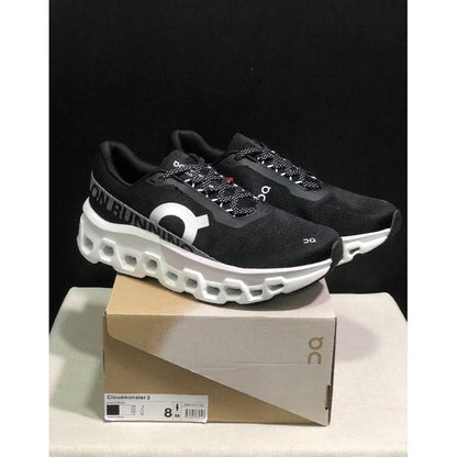 [New] On Cloud Monster Running Shoes (Black)