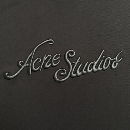 [New] Acne Studios Cursive Embroidered Logo Tee