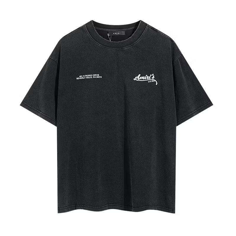 [New] Amiri 'Cinema' Washed Tee