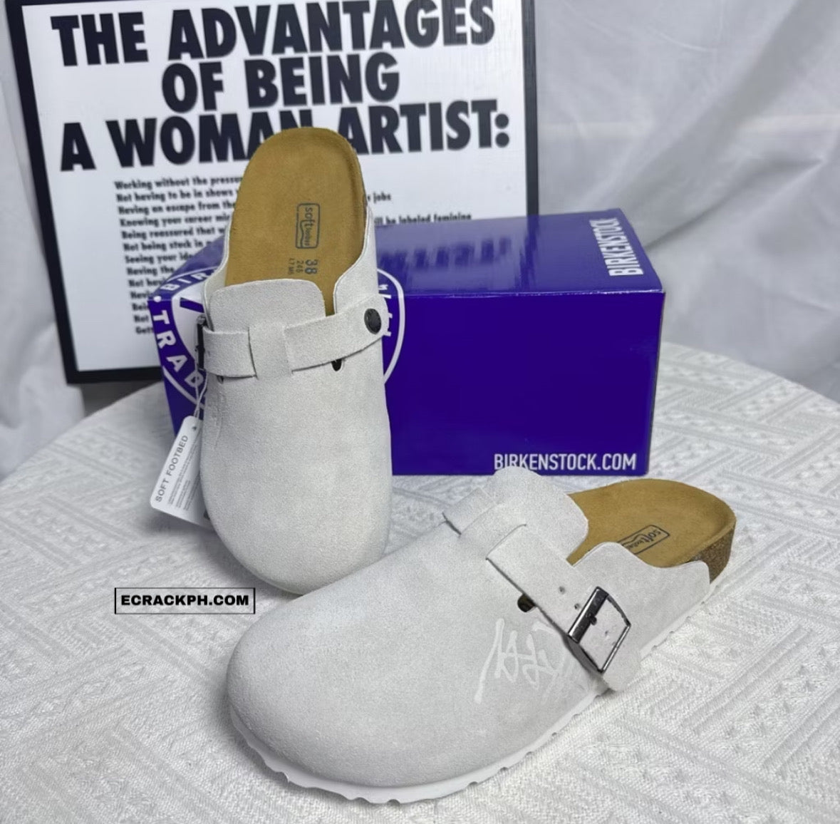 New] Stussy x Birkenstock Boston Clogs (Bone) – EC RACK