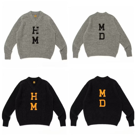 [New] Human Made Vneck Knitted Sweater