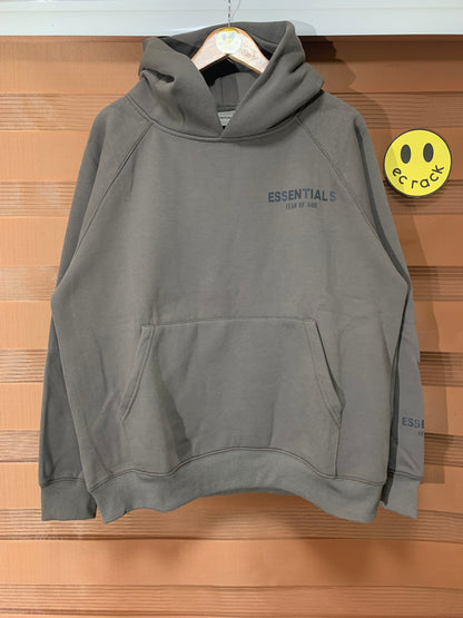 Essentials Side Logo Hoodie (Gray)