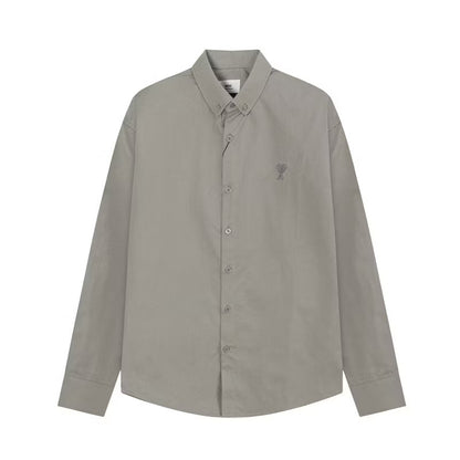[New] A m i Paris Mini Logo Polo Longsleeve