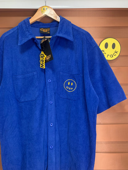 Drew House Corduroy Polo (Blue)