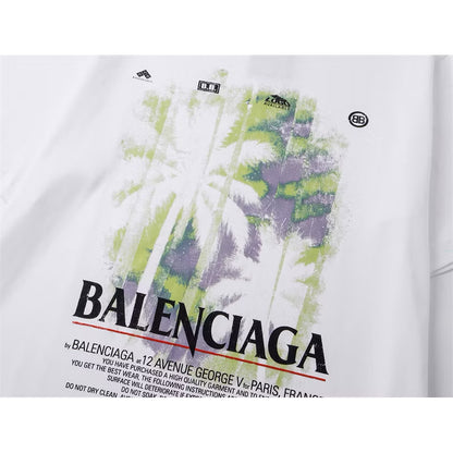 [New] Balenciaga Palm Tee Graphic Tee
