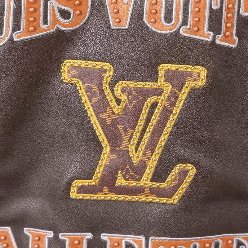 [New] Louis Vuitton Monogram Leather Jacket