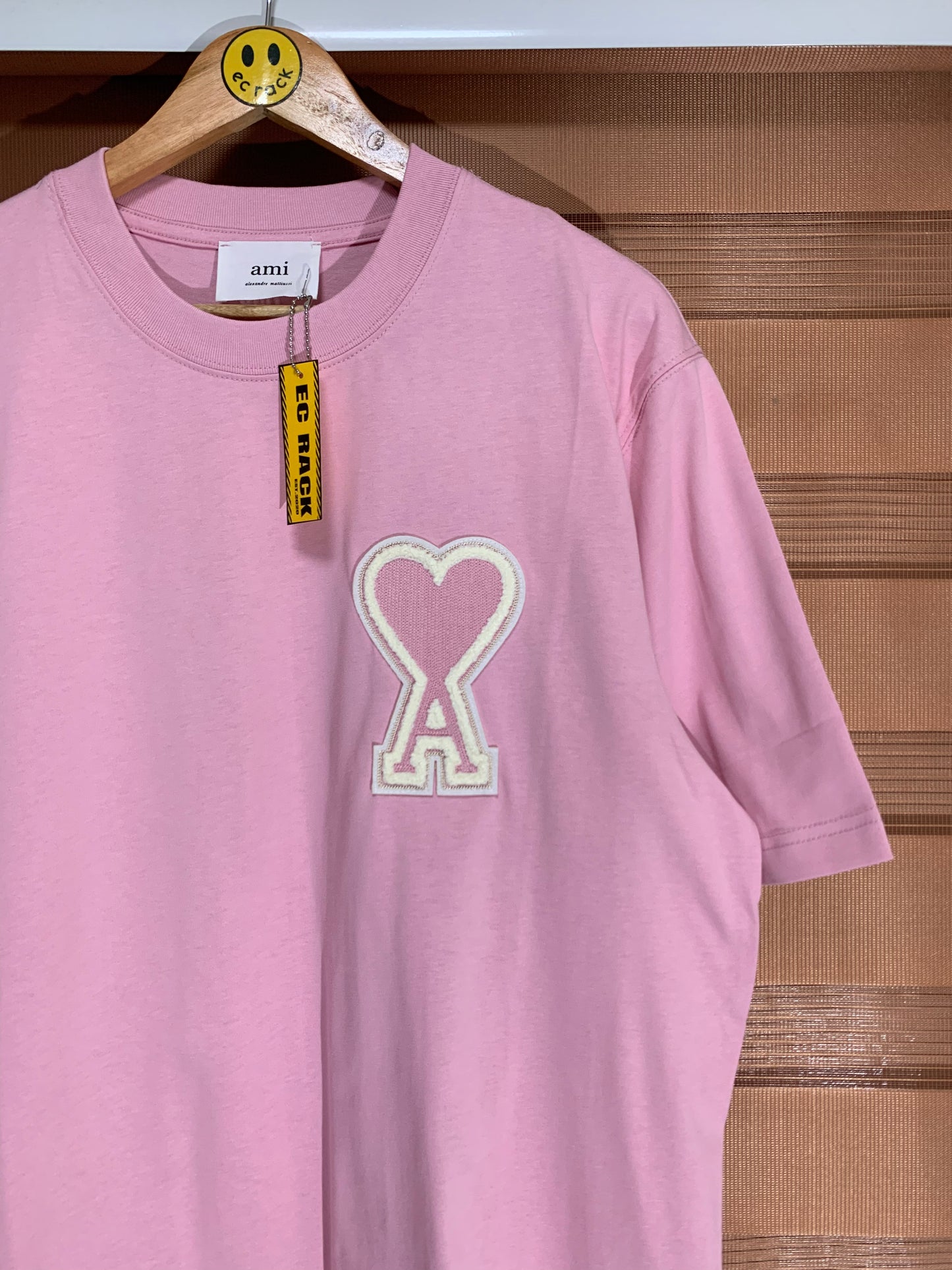 Ami Heart Logo Tee (Pink)