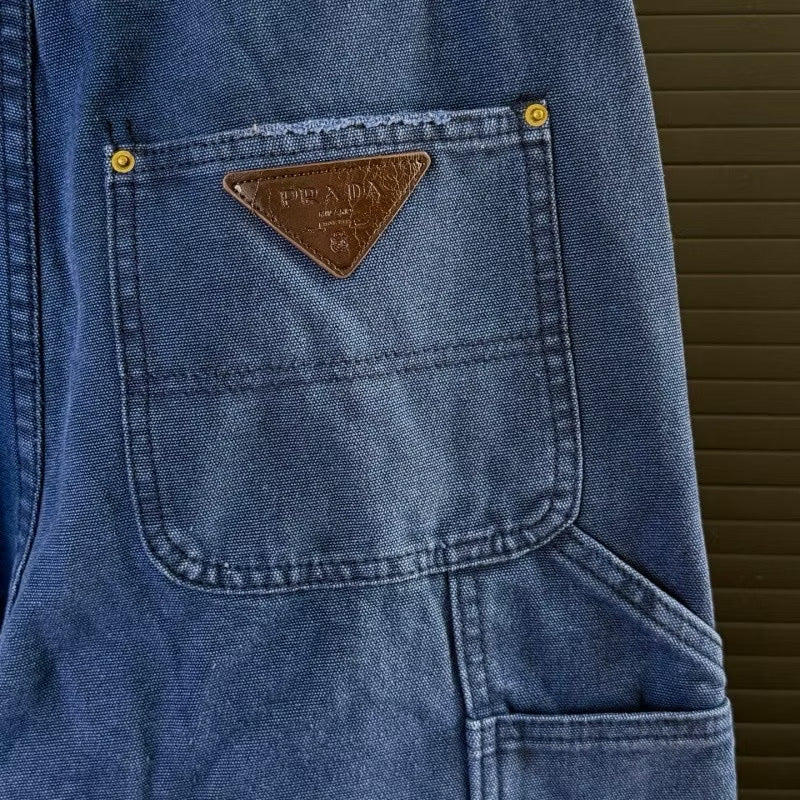 [New] Prada Double Knee Carpenter Pants
