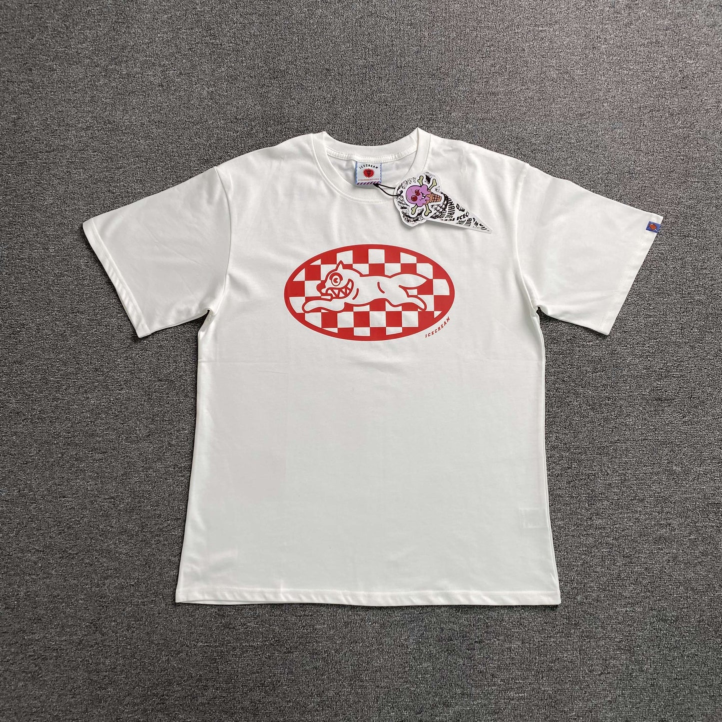 [New] Billionaire Boys Club Running Dog Checkered Tee