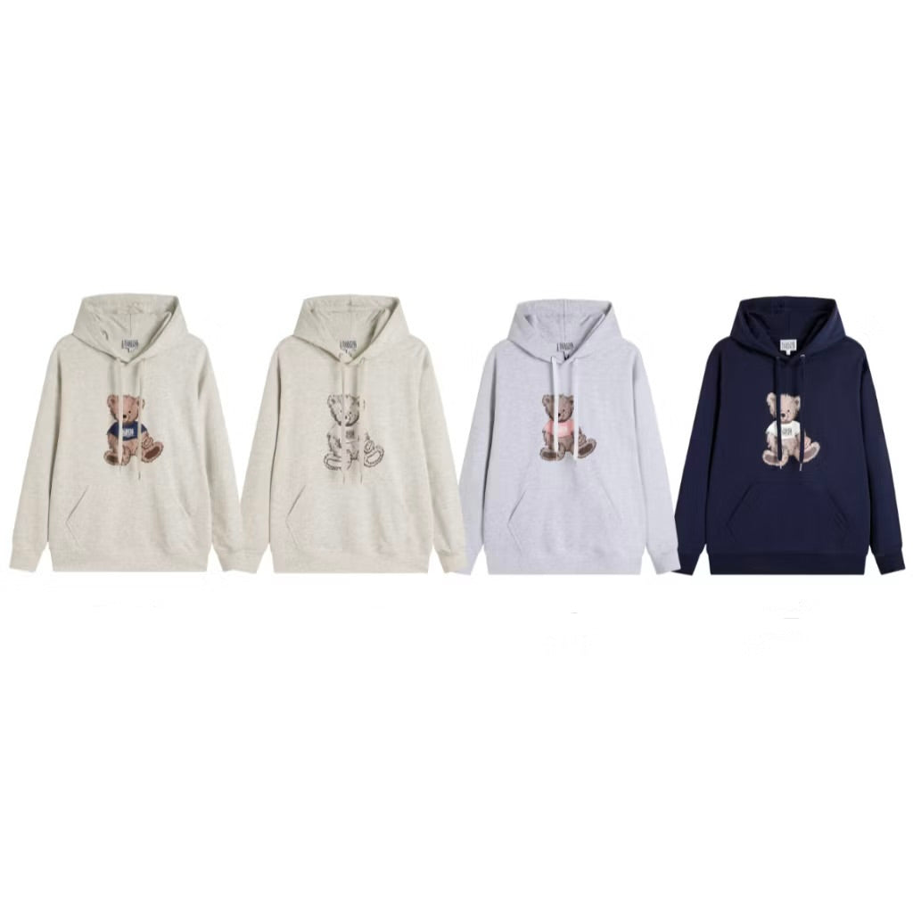 [New] Marithe Francois Girbaud ‘Bear’ Pullover Hoodie