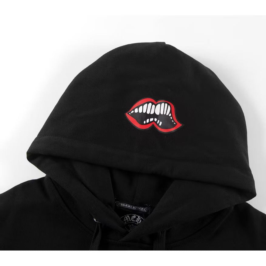 [New] Chrome Hearts ‘Lips’ Pull Over Hoodie