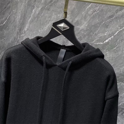 [New] Chrome Hearts Side Logo Knitted Hoodie