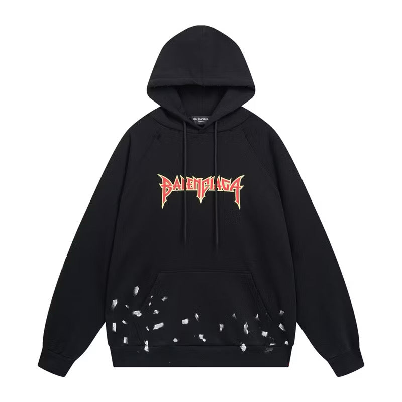 [New] Balenciaga Distressed Hoodie