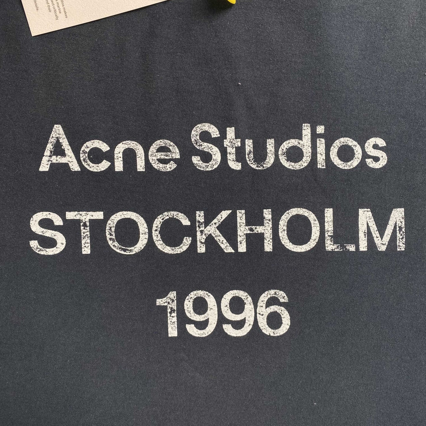 [New] Acne Studios '1996' Longsleeve Tee