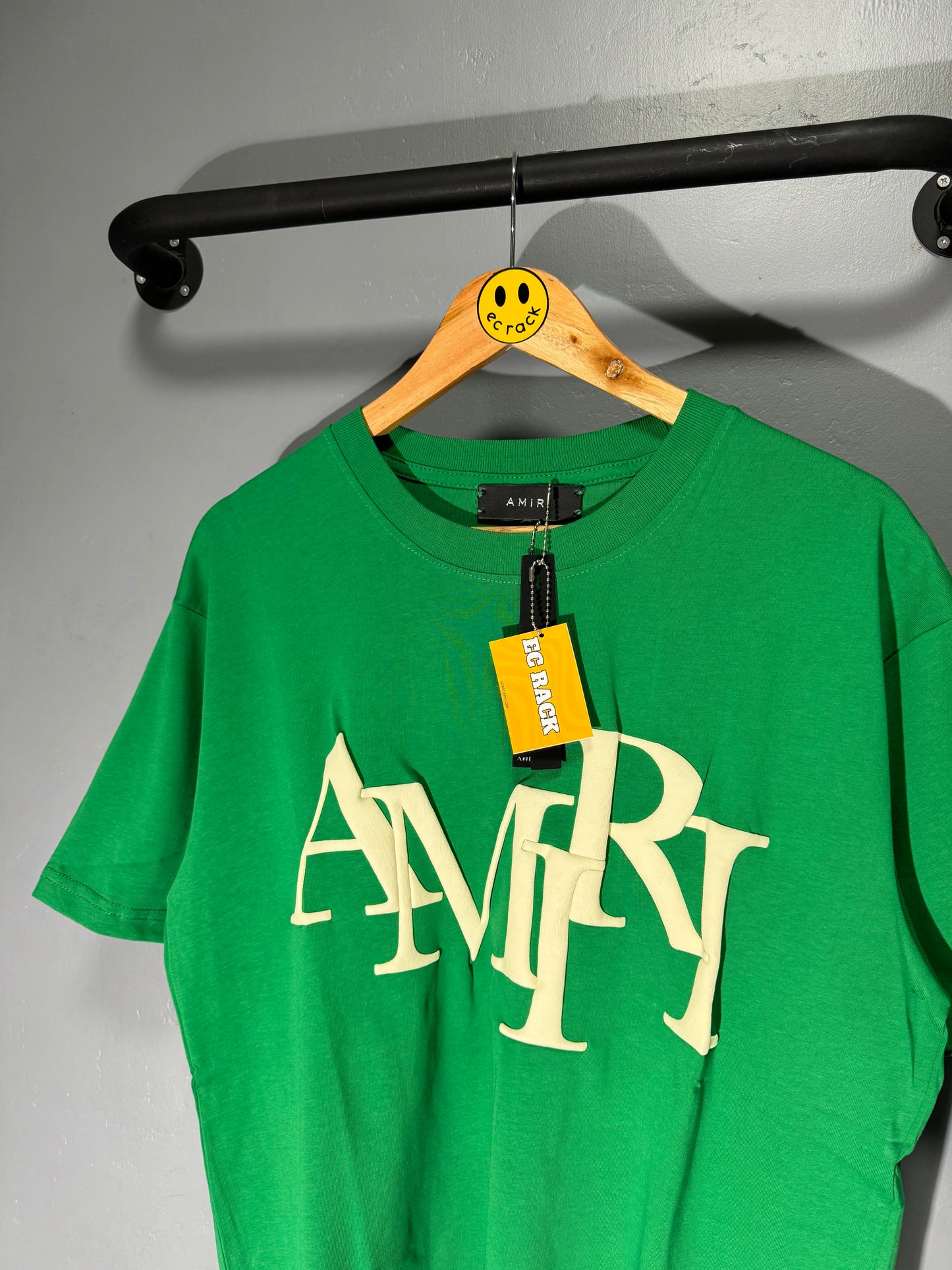 [New] Amiri Big Logo Tee (Green)