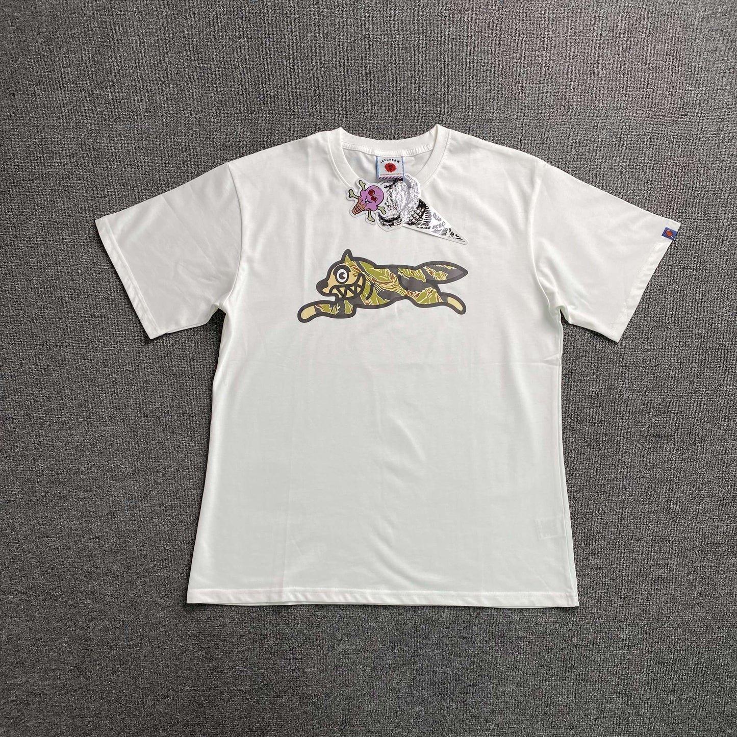 [New] Billionaire Boys Club Camou Running Dog Tee
