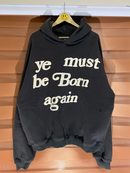 Ye Must Be Born Again Hoodie (Dark Gray)