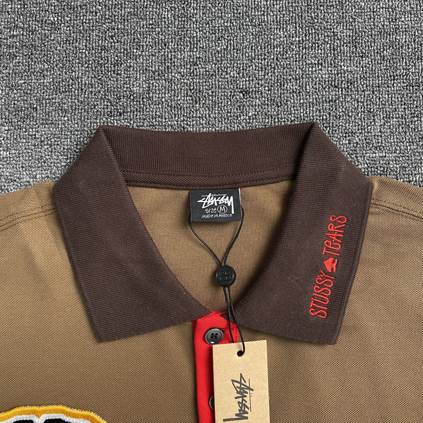 [New] Stussy x Denim Tears Polo Shirt