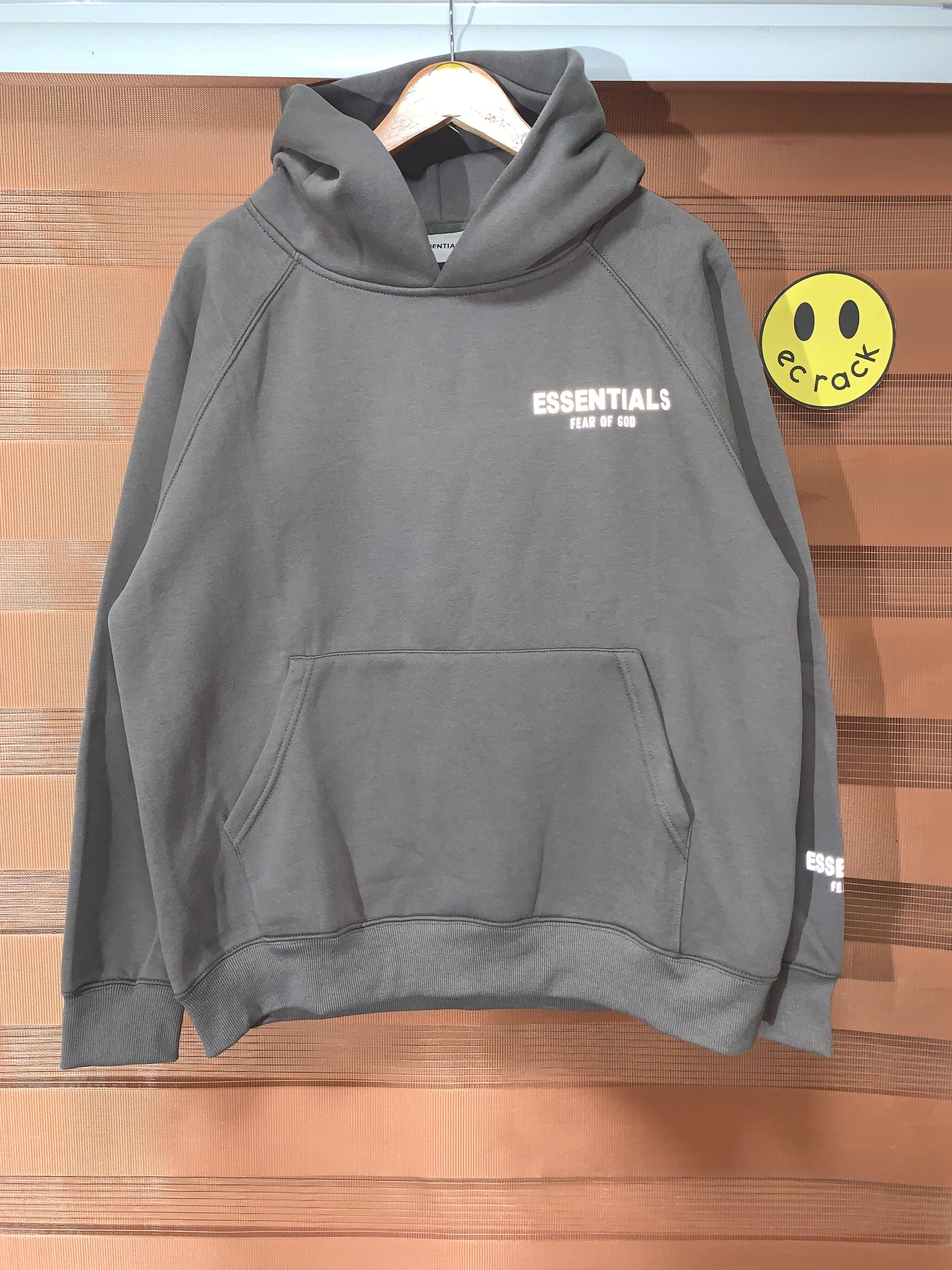 Essentials Side Logo Hoodie (Gray)