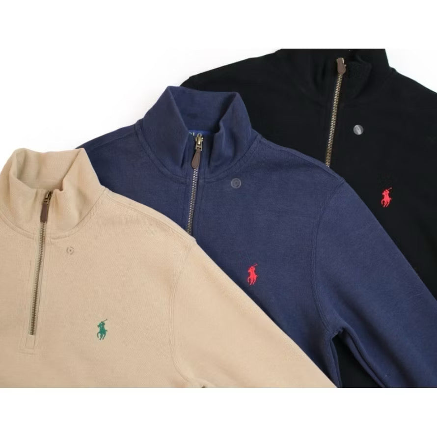 [New] Ralph Lauren Quarter Zip Sweater