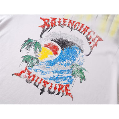 [New] Balenciaga Beach Graphic Tshirt