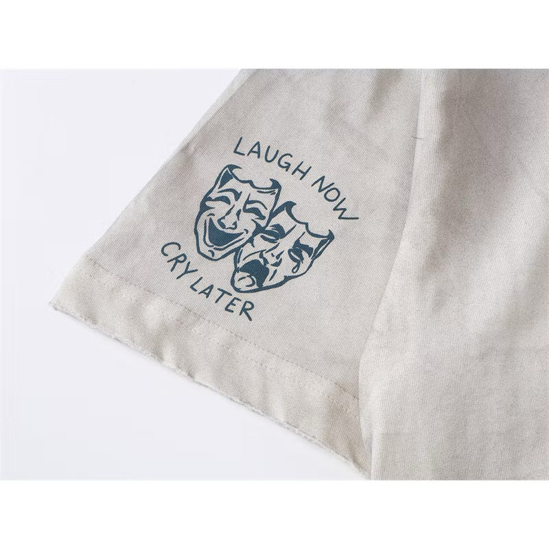 [New] Balenciaga Washed Graphic Tshirt
