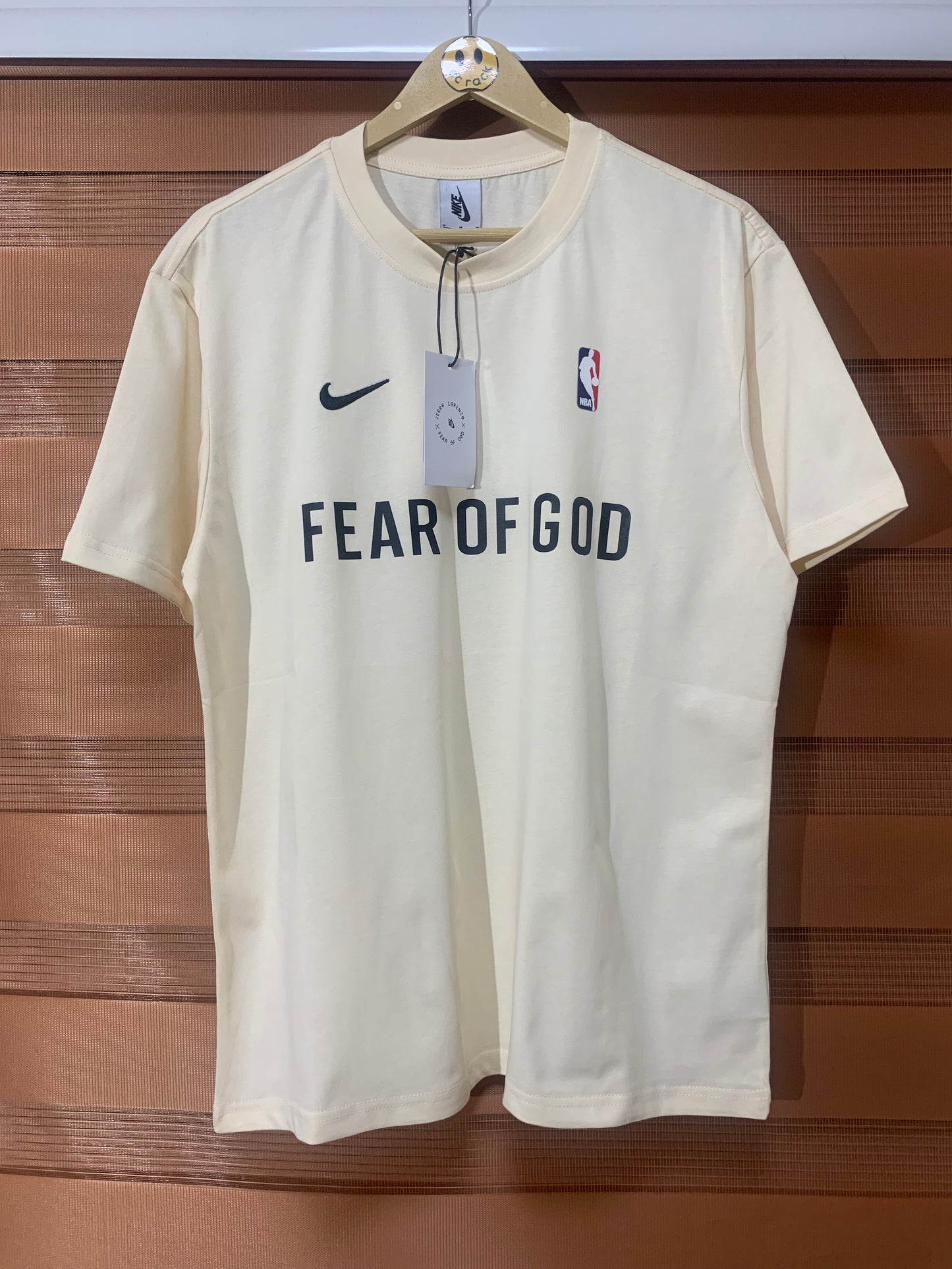 Fear of God x NK NBA Tee (Cream)