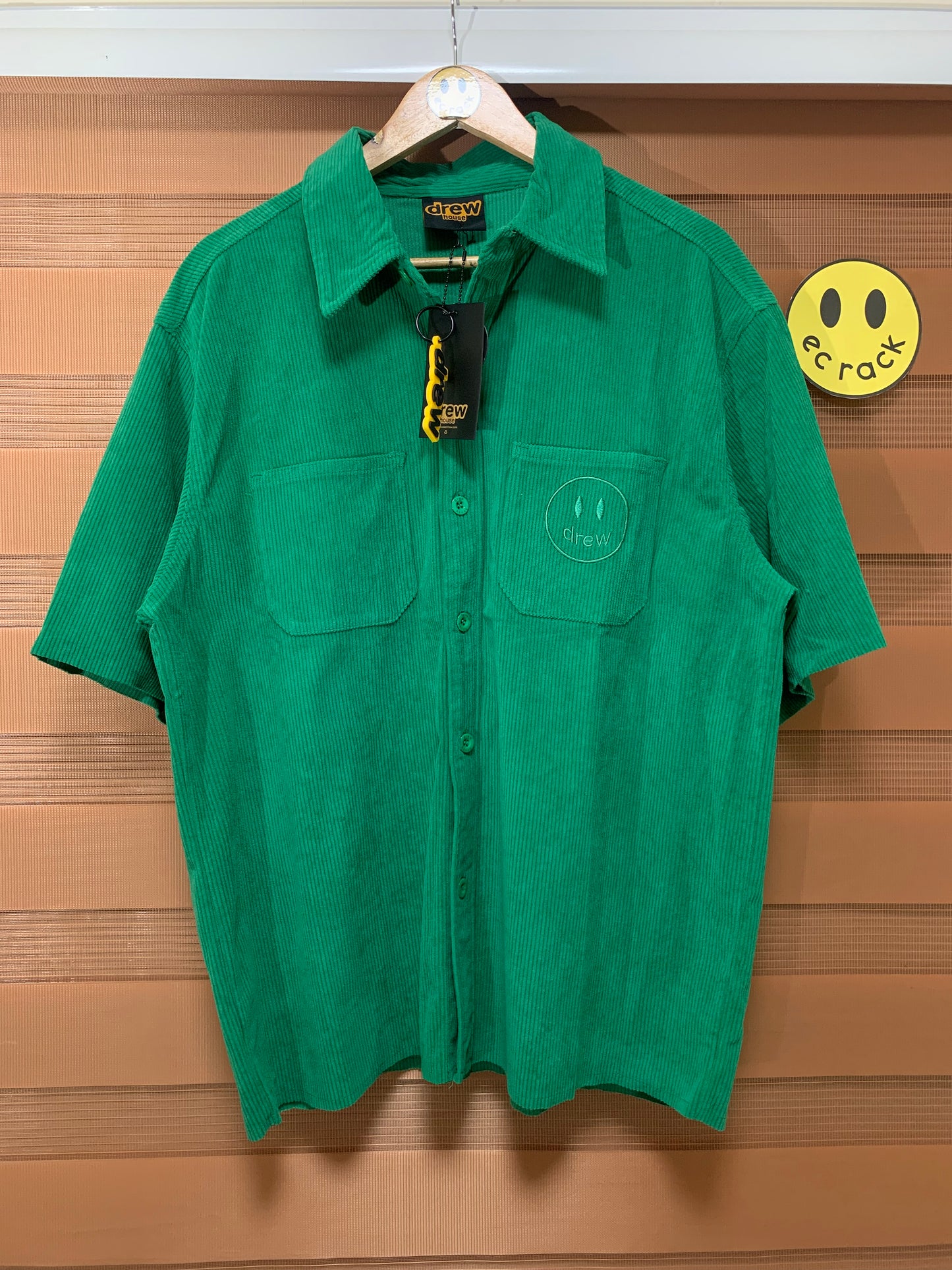 Drew House Corduroy Polo (Green)