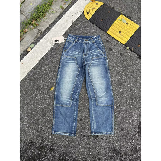 [New] Carhartt Double Knee Denim Carpenter Pants