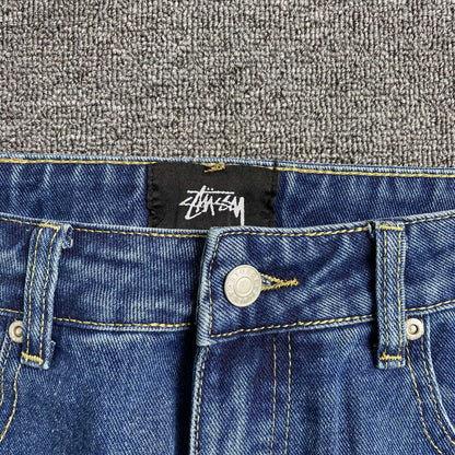 [New] Stussy Logo Denim Jeans