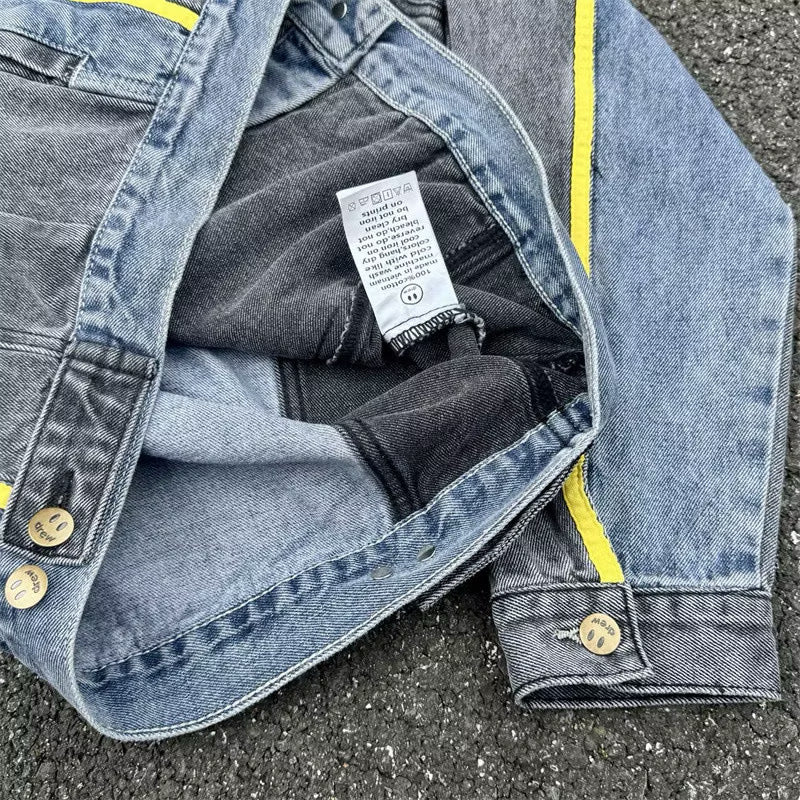 [New] Drew House Mascot Trucker Denim Jacket