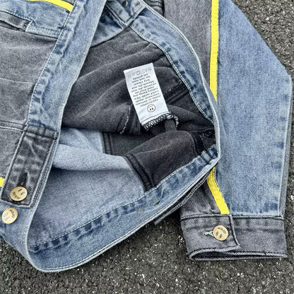 [New] Drew House Mascot Trucker Denim Jacket